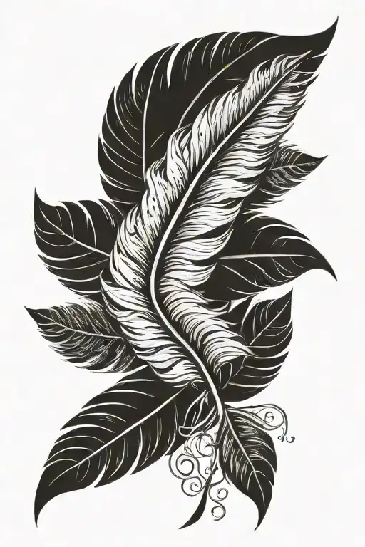 Feathers And First Name Basile
