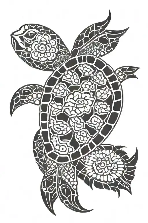 Tongan Flower Turtle