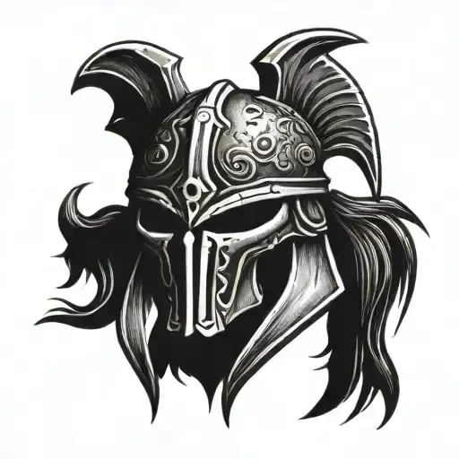 Zombie Spartan Helmet