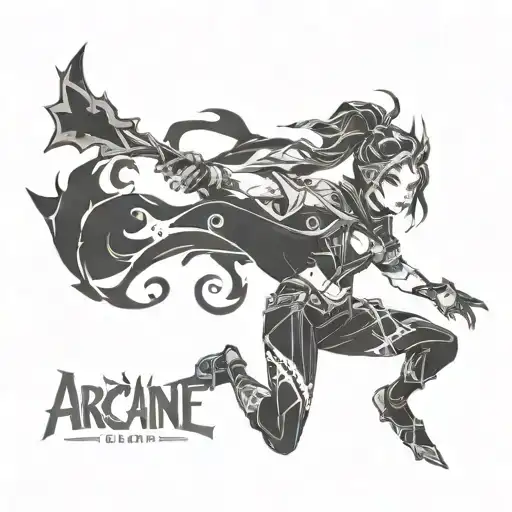 Arcane Jinx League Of Legends