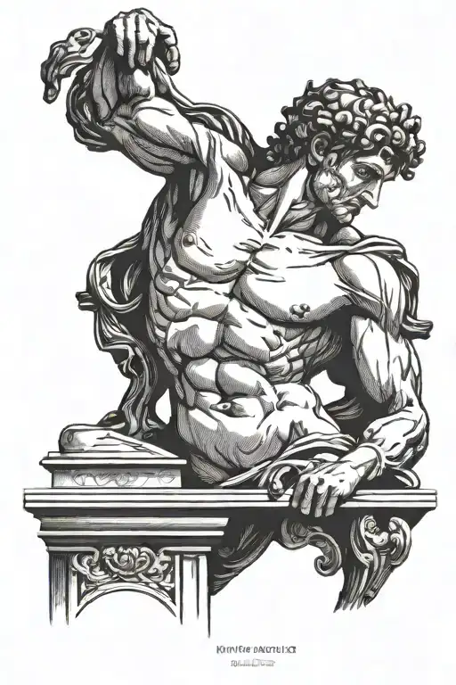 Statue Of Michelangelo's David Statue
