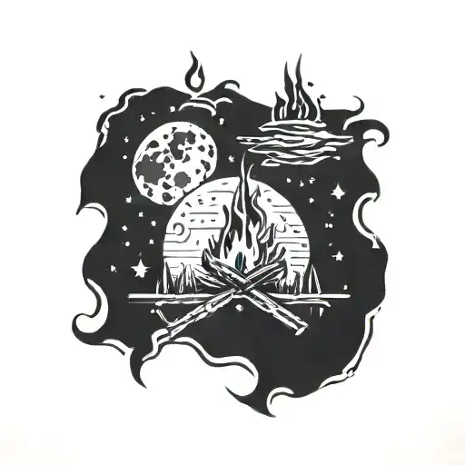 Bonfire Under The Moon