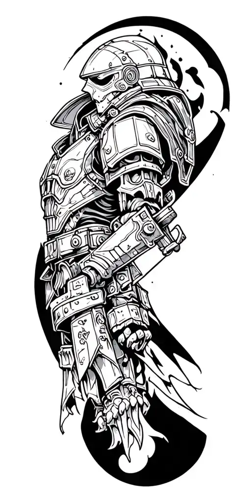 Warhammer 40K Theme Sleeve