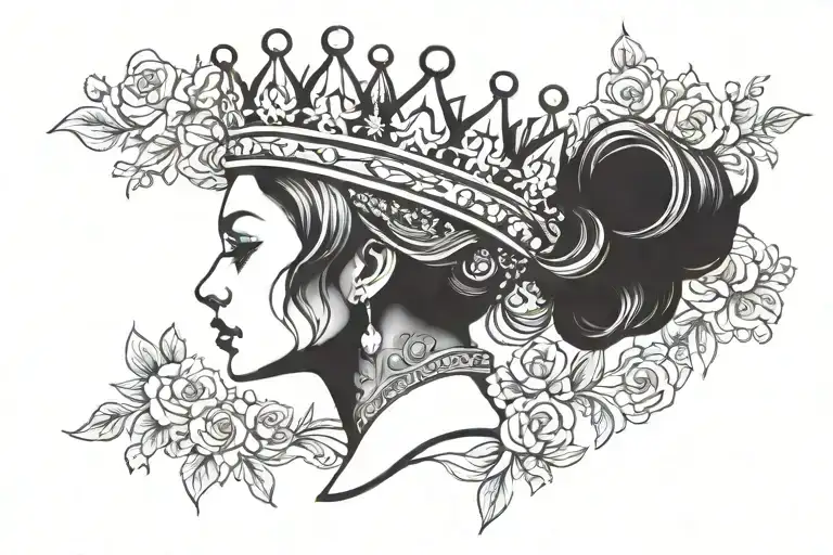 Viviana With A Queen's Crown