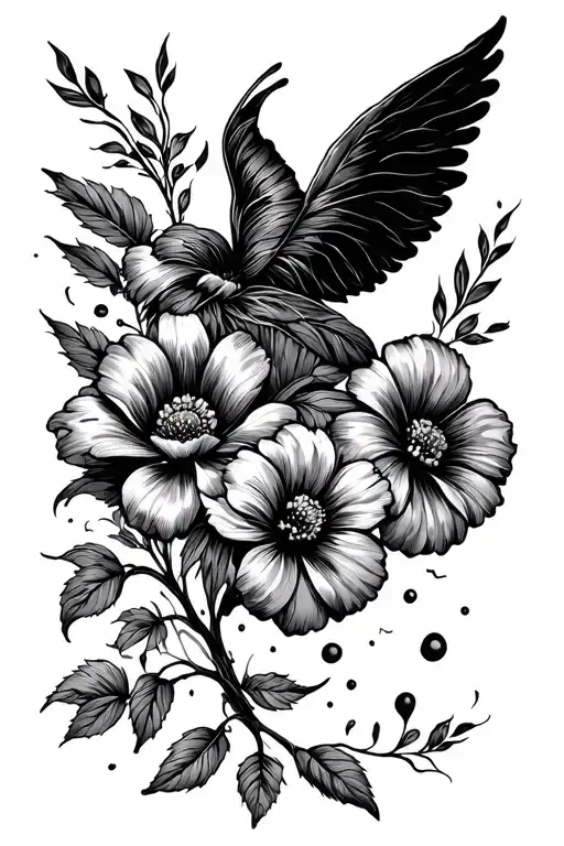 Flowers In The Sky That's Screams Freedom