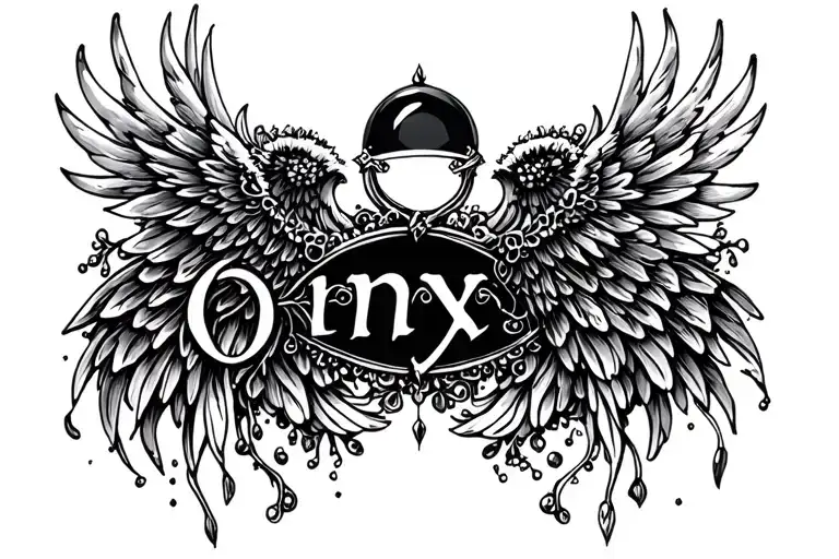 The Name Onyx Bracelet Angel