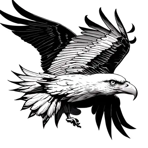 Eagle Flying
