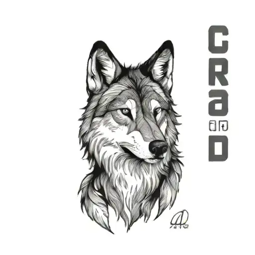 Coverup Small Animals Wolf Face