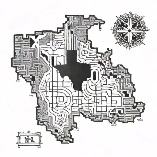Tx Il Co Map Symbolizing