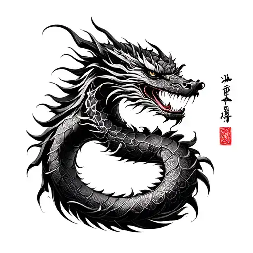 Asian Dragon Wrapping