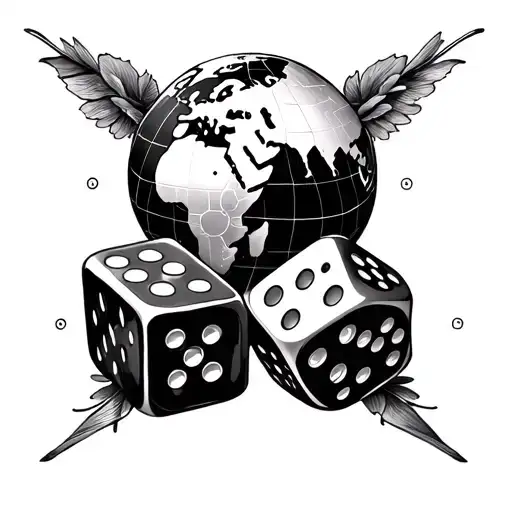 World And Dice Intertwined
