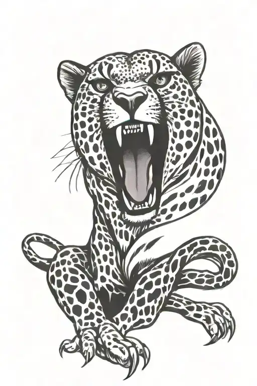Cheetah Claw Mark