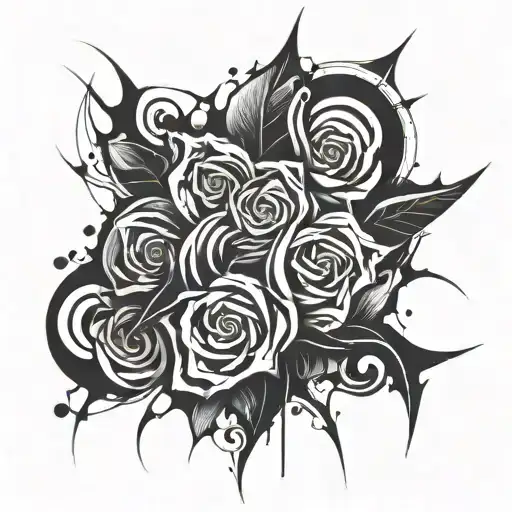 Abstract To Cover Up Scars The Scars