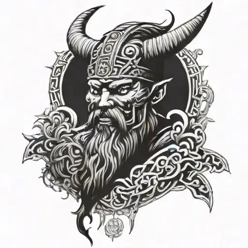 Combine Viking With Chinese Traditions For A Throat