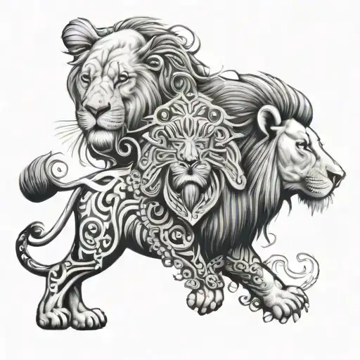 Lion N Elephant Mix Features