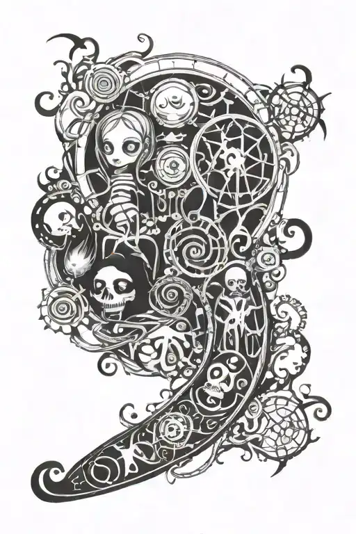 Tim Burton Sleeve