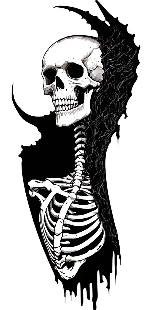 Skeletons And Demons Are Torn From The Inside