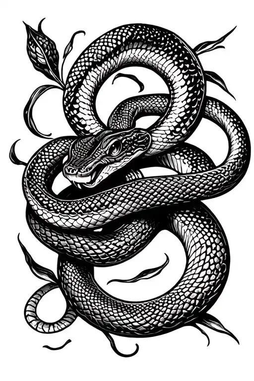 Simple Snake Slithering