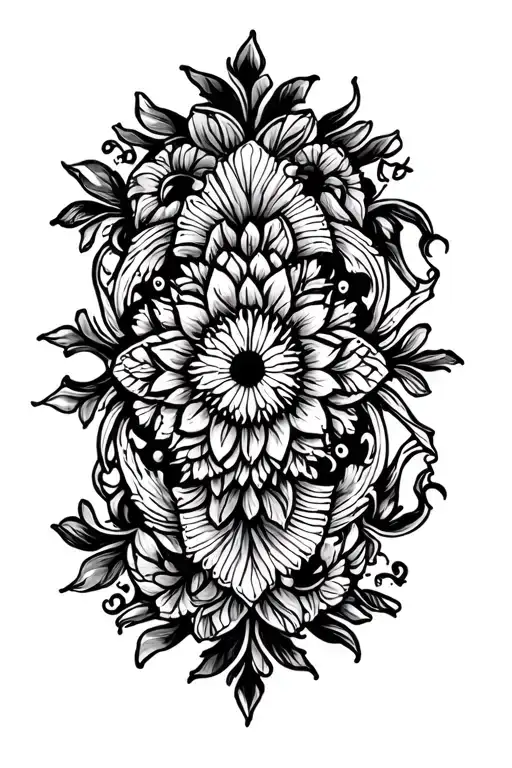 Dark Ornament Tatoo