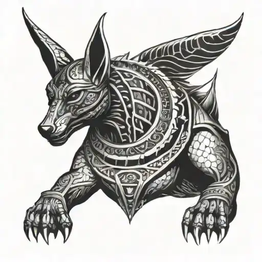 Anubis With Scales