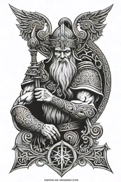 Greek God Odin
