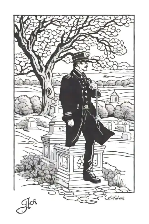 Arlington National Cemetery Scene