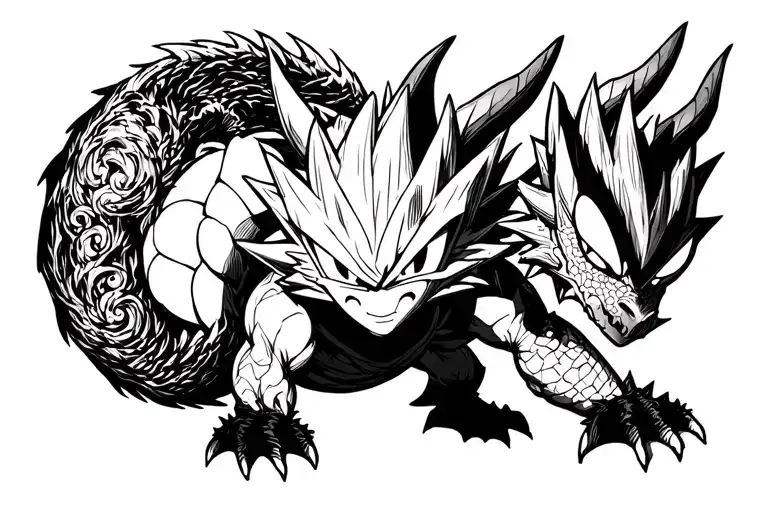 Pokemon Dragon Ball One Piece Anime