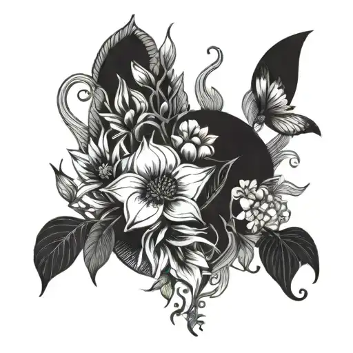 Flowers And Animals