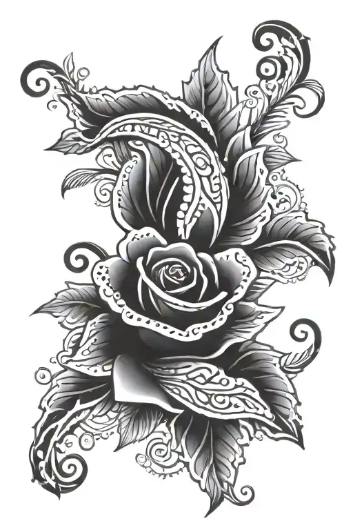 Paisley And Rose Wrapped