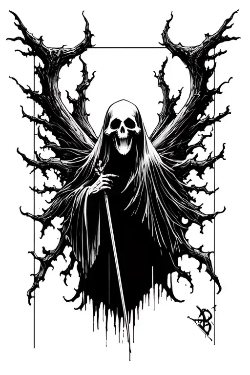 Ghost Reaper Silohuette