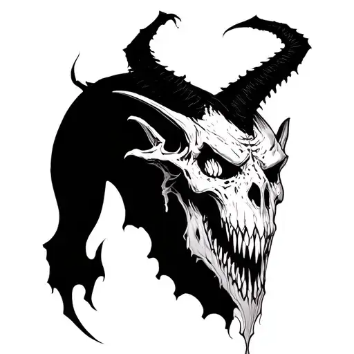 Dark Demonic Demond Fine Line