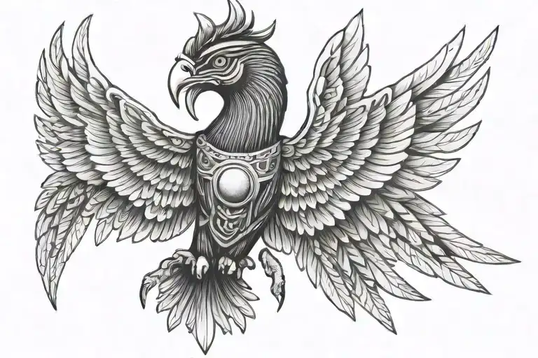 Horus Wings Spread