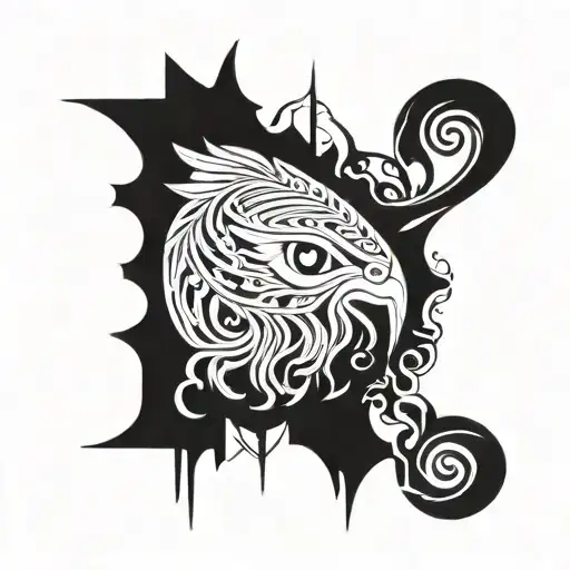 Incorporate Straight Lines Into A Design Inspired By Greek Mythology