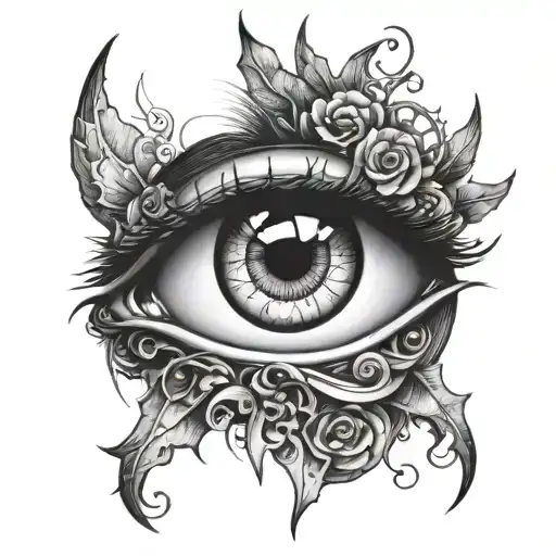 Lucifer Eye Crying Eye