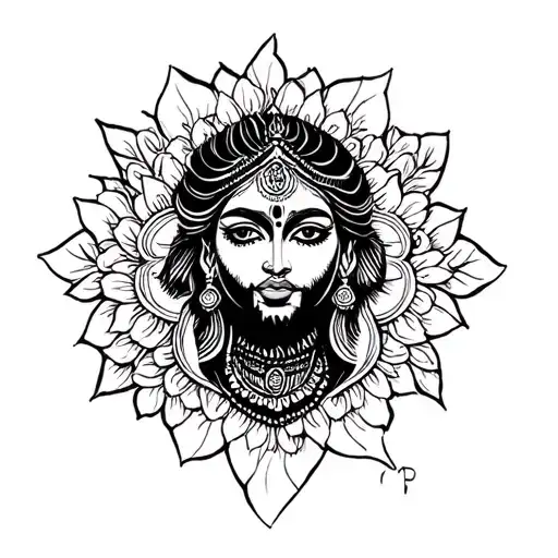Kirtimukha Tattto Idea