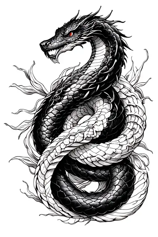 The World Serpent Intertwining