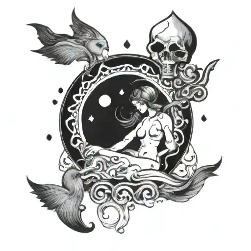 Gemini And Aquarius Who Pour Water