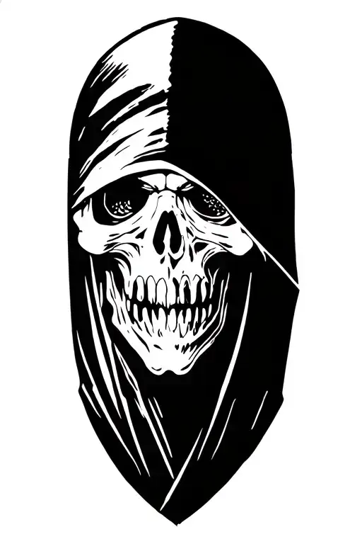 Grim Reaper Silohuette