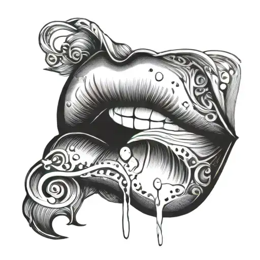 Lips And The Name Michelle