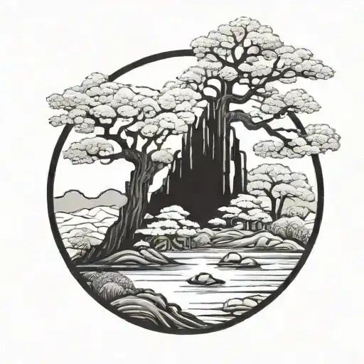 Tree Asian Landscape