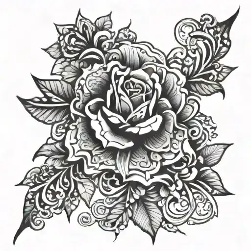 Leg Tattoo Design
