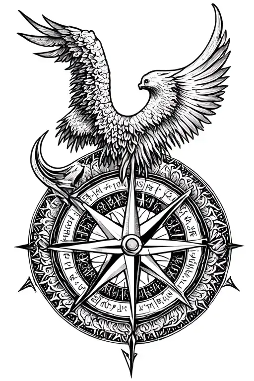 Vegvisir Viking Compass