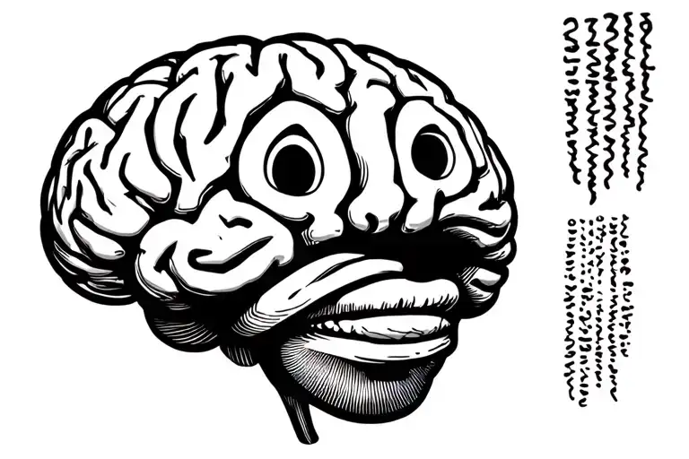 Brain Happy Face