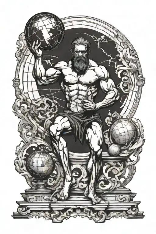 Atlas Holding Up The World
