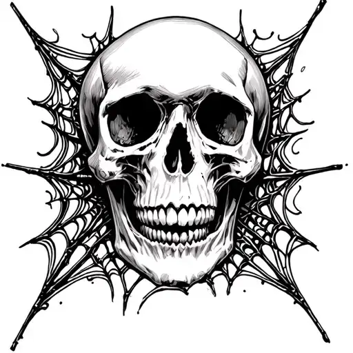 Skull And Cobwebs