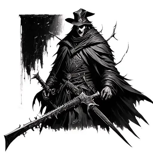 Bloodborne Hunter Standing