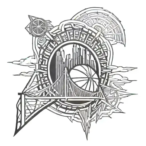 Golden State Warriors Bridge Logo