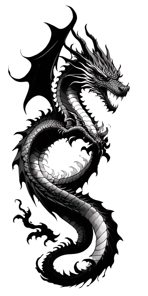 Dragon Breathing Fire