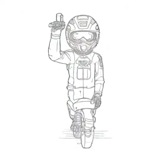 A Motorcycle Rider
