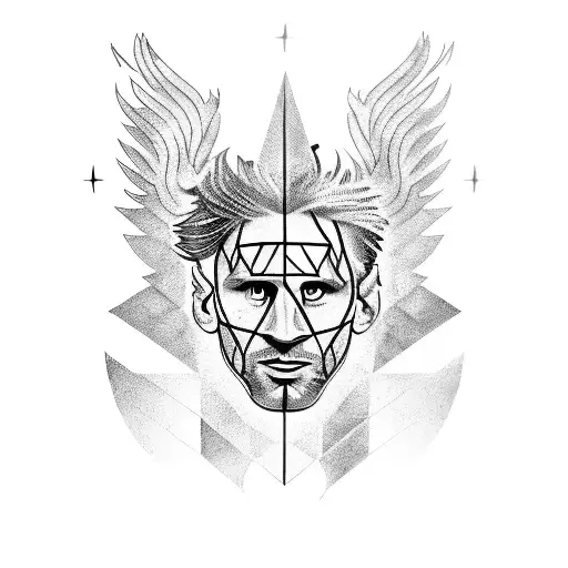 Leo Messi With Phoenix